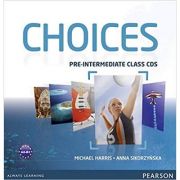 Choices pre-intermediate class cds 1-6 audio - michael harris