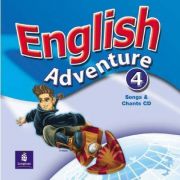 English Adventure, Songs and Chants CD, Level 4 – Hearn Izabella librariadelfin.ro