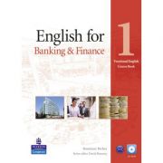 English for Banking and Finance 1 Book with CD-ROM. Vocational English Series – Rosemary Richey librariadelfin.ro poza 2022