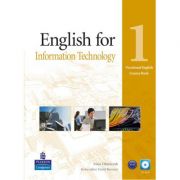 English for IT Level 1 Coursebook with CD-ROM – Maja Olejniczak Jocuri si Jucarii. Multimedia. CD/DVD-uri educationale imagine 2022