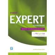 Expert First Coursebook with MyEnglishLab – Jan Bell La Reducere de la librariadelfin.ro imagine 2021