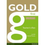 Gold First New Edition eText Teacher CD-ROM – Jan Bell librariadelfin.ro