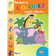Imi place sa colorez. Animale salbatice – Alina Pertea librariadelfin.ro imagine 2022
