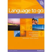 Language to go Elementary Students’ Book with Phrasebook – Simon Le Maistre librariadelfin.ro