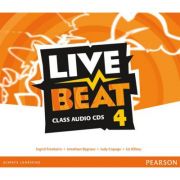Live Beat 4 Class Audio CDs – Ingrid Freebairn librariadelfin.ro poza noua