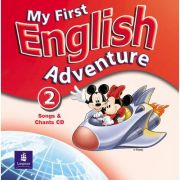 My First English Adventure, Songs CD, Level 2 Auxiliare scolare. Auxiliare Clasele 1-4 imagine 2022