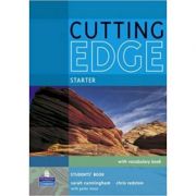 New Cutting Edge Starter Student Book – Sarah Cunningham La Reducere de la librariadelfin.ro imagine 2021