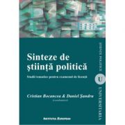Sinteze de stiinta politica – Cristian Bocancea, Daniel Sandru de la librariadelfin.ro imagine 2021