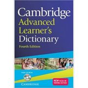 Cambridge: Advanced Learner’s Dictionary (with CD-ROM) librariadelfin.ro imagine 2022