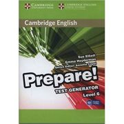 Cambridge English: Prepare! – Test Generator Level 6 (CD-ROM) librariadelfin.ro imagine 2022