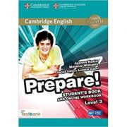 Cambridge English: Prepare! Level 3 – Student’s Book and (Online Workbook with Testbank) librariadelfin.ro imagine 2022 cartile.ro