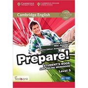 Cambridge English. Prepare! Level 5 – Student’s Book (and Online Workbook with Testbank) de la librariadelfin.ro imagine 2021
