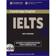 Cambridge: IELTS 6 – Self-study Pack: Examination Papers from University of Cambridge ESOL Examinations La Reducere de la librariadelfin.ro imagine 2021