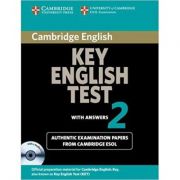 Cambridge: Key English Test 2 - Self Study Pack: Examination Papers from the University of Cambridge ESOL Examinations (KET Practice Tests)