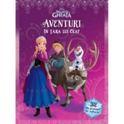 Disney: Regatul de Gheata, Aventuri in Tara lui Olaf, 32 de Planse de Colorat