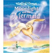 Moonlight and the mermaid - magical horses