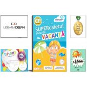 Pachet DZC: Supercaietul meu de vacanta pentru clasa pregatitoare-Editura Elicart, Miade (Contribuie la cresterea fluentei in citire) Diploma si Medal Esentiale. Caiete de vacanta si carti pentru premiile scolare. Clasa pregatitoare imagine 2022