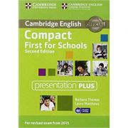 Compact First for Schools – Presentation Plus (DVD-ROM) La Reducere de la librariadelfin.ro imagine 2021