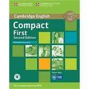 Compact First Workbook (with Answers and Audio) – Peter May librariadelfin.ro imagine 2022