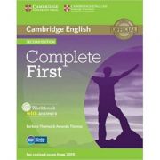 Complete First - Workbook (with Answers and Audio CD)