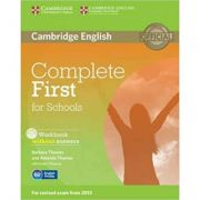 Complete First for Schools - Workbook (without Answers with Audio CD)