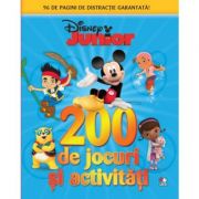 200 de jocuri si activitati. 96 de pagini de distractie garantata - Disney Junior