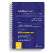 Codul insolventei actualizat la 10 februarie 2019 - VIOREL TERZEA