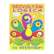 Dezvoltam logica cu abtibilduri: Paun librariadelfin.ro imagine 2022