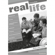 Real life Global Intermediate Test Book & Test Audio CD Pack – Patricia Reilly audio)