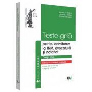 Teste-grila pentru admiterea la INM, avocatura si notariat. Drept civil. Editia a 4-a - Veronica Stoica, Laurentiu Dragu, Cornel Falcusan