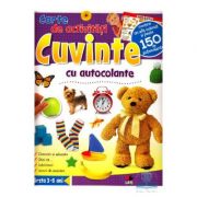 Cuvinte. Carte de activitati cu autocolante 3-6 ani