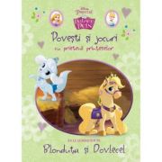 Povesti si jocuri cu prietenii printeselor. sa le cunoastem pe blonduta si dovlecel - disney