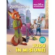 Zootropolis. judy in misiune. peste 30 de autocolante - disney