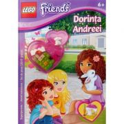 Lego Friends. Dorinta Andreei. Superpoveste. Jocuri amuzante. Set de piese Lego