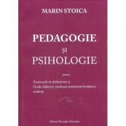 Pedagogie si psihologie pentru examenele de definitivare si grade didactice: profesori, institutori/invatatori, studenti – Marin Stoica librariadelfin.ro imagine 2022