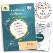 Modele de teste - evaluare nationala 2020 - limba si comunicare - clasa a vi-a