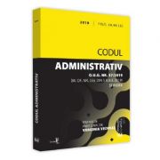 Codul administrativ - 2019. editie tiparita pe hartie alba o. u. g. nr. 57/2019 (m. of. nr. 555 din 5 iulie 2019) si index
