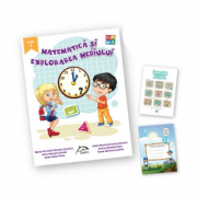 Matematica si explorarea mediului, clasa I + carte cadou „Invatam altfel” + caiet matematica oferit gratuit Auxiliare scolare. Auxiliare Clasa a 1-a. Matematica si explorarea mediului Clasa 1. Set Semestrul I + Semestrul II Clasa 1 imagine 2022