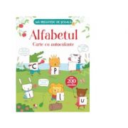 Ma pregatesc de scoala. Alfabetul. Carte cu autocolante