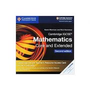 Cambridge IGCSE® Mathematics Core and Extended Cambridge Elevate Teacher’s Resource Access Card – Karen Morrison, Nick Hamshaw (Nick imagine 2022