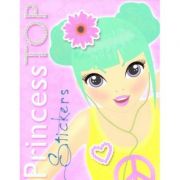 Princess TOP Stickers. Galben