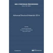 Advanced Structural Materials - 2014: Volume 1765 - Antonieta Garcia-Murillo, Francisco C. Robles Hernandez, Jorge Lopez-Cuevas