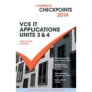 Cambridge Checkpoints VCE IT Applications Units 3 and 4 2015 and Quiz Me More – Colin Potts, James Lawson Stiinte. Stiinte Economice. Diverse imagine 2022
