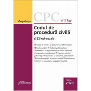 Codul de procedura civila si 12 legi uzuale. actualizat la 14 ianuarie 2020