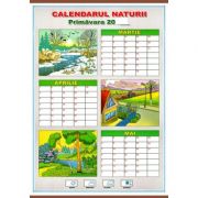 Calendarul naturii. Primavara/Toamna – Plansa dubla (CP10) librariadelfin.ro