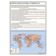 Europa. Dezvoltarea turismului – Plansa, 700x1000mm, cu sipci (GP13) (GP13) imagine 2022