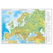 Europa. Harta fizica si politica 1400x1000mm (GHC1F14-L) Enciclopedii Dictionare si Atlase. Atlase, Harti de perete si Planse tematice imagine 2022