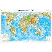 Harta fizica a lumii 1400x1000mm (GHL2F-INT-L) Enciclopedii Dictionare si Atlase. Atlase, Harti de perete si Planse tematice imagine 2022