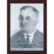 Portret - Dimitrie Gusti, filosof, sociolog si academician roman(PT-DG) imagine libraria delfin 2021