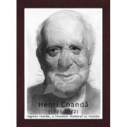 Portret – Henri Coanda, inginer roman, a inventat motorul cu reactie (PT-HC) Rechizite scolare. Articole Scolare. Portrete inramate imagine 2022